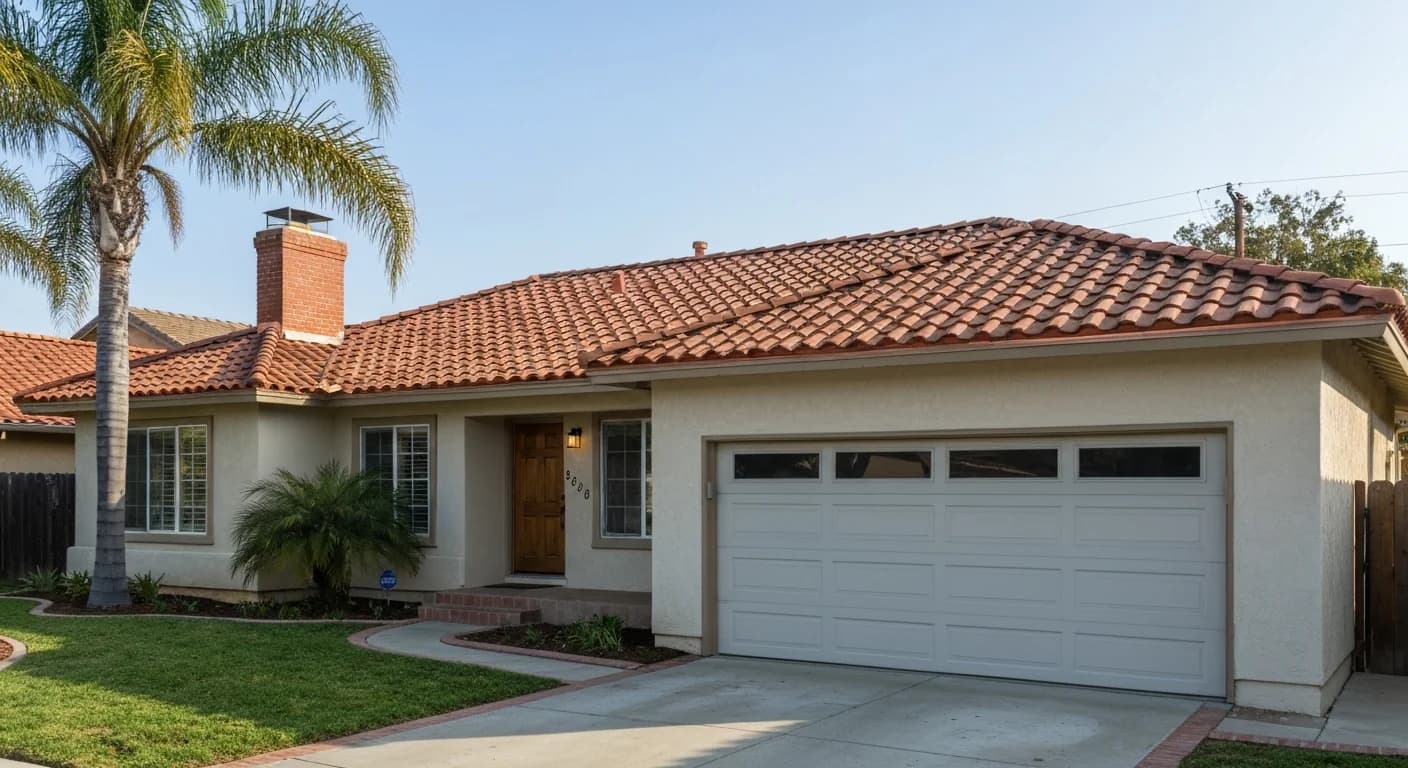 Completed tile replacement San Diego