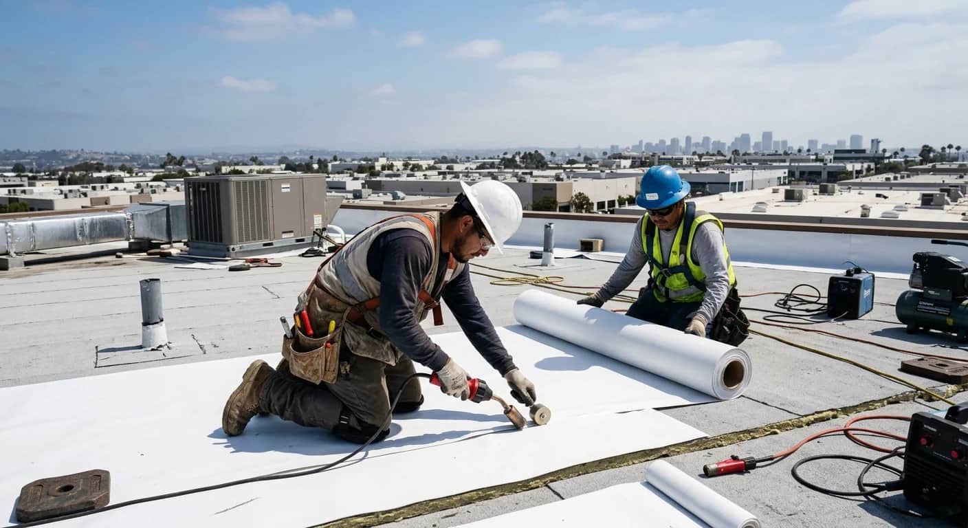 Flat Roofing in San Diego