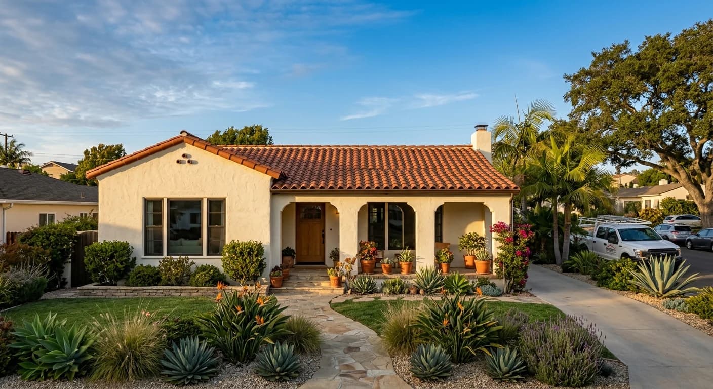 Completed tile replacement San Diego