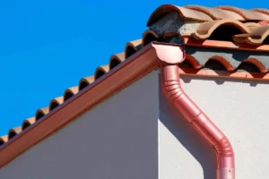 Timeless elegance of copper gutters with Peak Builders of San Diego for lasting beauty and quality.