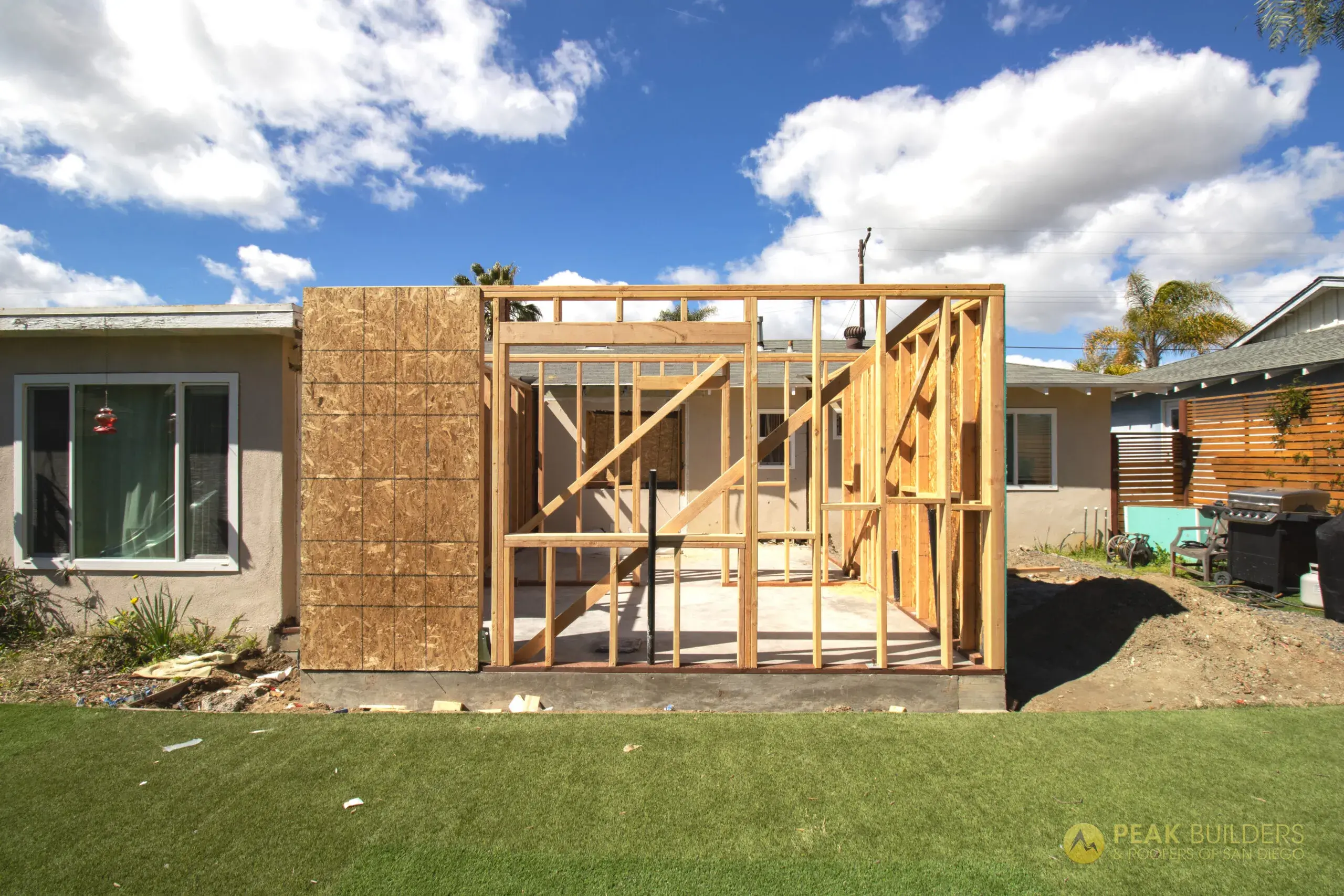 High-quality ADU construction in San Diego by Peak Builders, tailored to meet diverse homeowner needs.