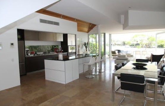 Modern Kitchen Design by Peak Builders & Roofers