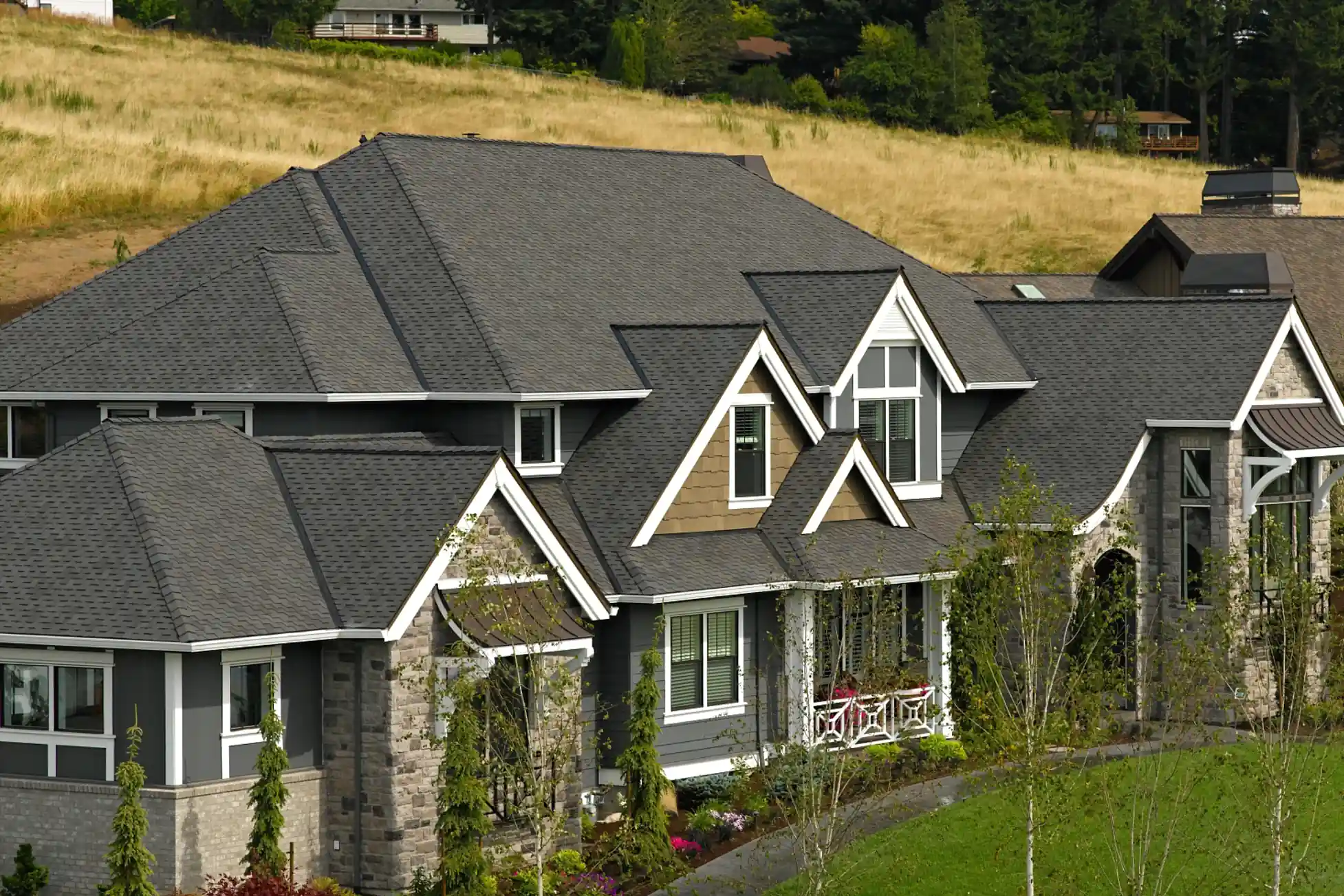 Presidential Solaris Asphalt Shingles Example Home