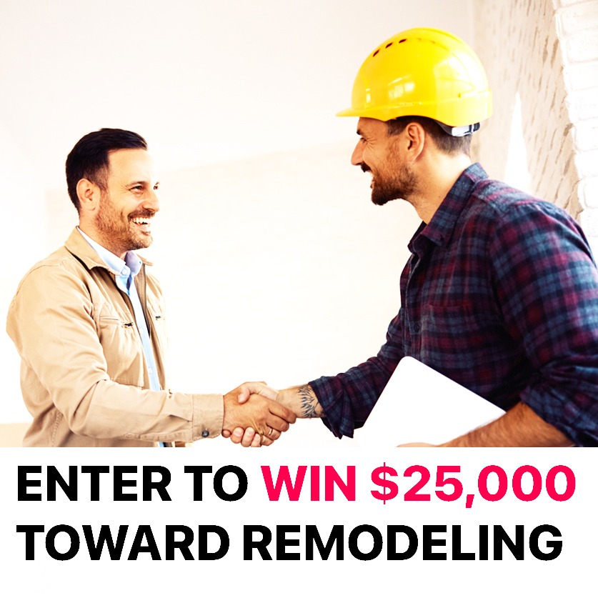 Win a $25,000 Kitchen or Bath Remodel | Peak Builders & Roofers of San Diego