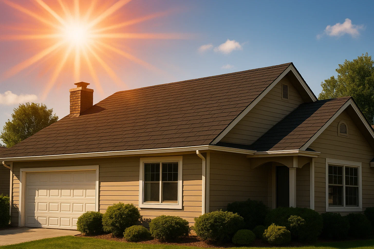New, light, cool-technology roof